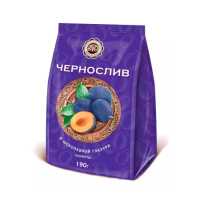 Конфеты фасованные Микаелло Чернослив, в шоколадной глазури, 190г