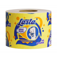 Туалетная бумага Lasla Классик  белая, 1 слой, 54м, ЦБ20