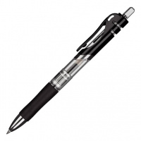 Ручка гелевая автоматическая Attache Hammer черная, 0.5мм
