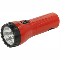 Фонарь светодиодный Smart Buy SBF-93-R красный, аккумулятор, 4 LED
