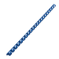 Пружины для переплета пластиковые Fellowes синие, на 40-70 листов, 10мм, 100шт, кольцо, FS-53459