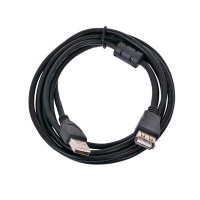 Кабель удлинительный USB 2.0 Cablexpert A-A (m-f) 1.8 м, черный, CCF-USB2-AMAF-6