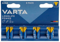 Батарейка Varta Longlife Power HIGH ENERGY AAA LR03, 8шт/уп