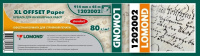 Широкоформатная бумага Lomond Стандарт 914 х 45м, 80г/м2, для инженерных машин, матовая, 1202002